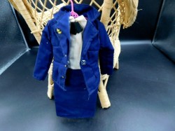 cher blue suit view a